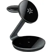 Ginza.se MAGSTAND3IN1EVO 3-in-1-Magnetständer Kabelloses Laden 15 W