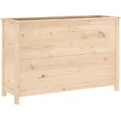 vidaXL Hochbeet 119,5x40x78 cm Massivholz Kiefer