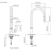 Dornbracht 33870875-00 EHM Pull-down Tara Ultra