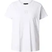 Armani Exchange für Damen. XW000830AF10356U0002 Kurzarm-T-Shirt weiß (M), Lässig, Baumwolle