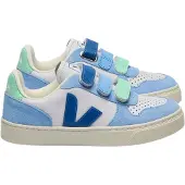 Veja Kinder Schuh Small V-10 Leath Blau 31