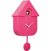 Karlsson - Kuckucksuhr Modern Cuckoo - Rosa - 8.5x21.5x41cm