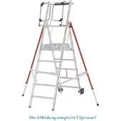 Hymer Plattformleiter ProTect, 8 Sprossen