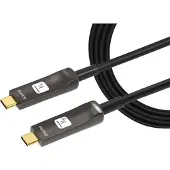 Techly USB-C Kabel AOC Fiber M/M 10m