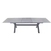 LC Garden Vancouver Ausziehtisch 200-260cm Aluminium/Glaskeramik Beton Optik