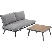 Royal Garden Antao Sofa Set Grau