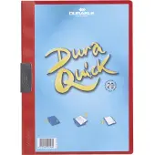 Durable 227003, Rot, Kunststoff, 20 Bl?tter, A4, 1 St?ck(e)