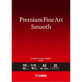 Canon FA-SM1 Premium Fine Art Smooth Papier A3 – 25 Blatt, 310 g/m², A3, 25 Blätter, 420 µm