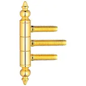 Simonswerk FT-Einbohrband,BAKA C 1-13 ZK,für Kippflügel,3tlg., Ø13mm, vergoldet, poliert