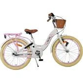 Volare Blossom Kinderfahrrad - Mädchen - 20 Zoll - Weiss - Nexus 3 Gänge