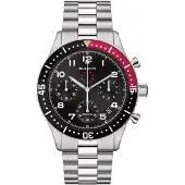 Bulova 98B451 Herrenuhr Chronograph Marine Star Schwarz