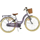 Volare Jugendfahrrad Blossom 3- Gang 26 Zoll, lila