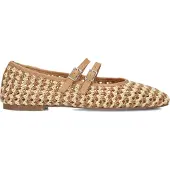 Ayana Damen Ballerinas L12469 - Bruin - Größe 40