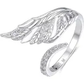 Seinerzeit SZA-1990-442 Damen-Ring Sofia Schwan 925 Silber