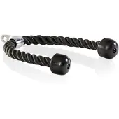 Gymstick Trizepsseil Schwarz Schwarz One Size