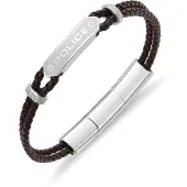 Police Herrenarmband Police PEAGB0040103 Braun