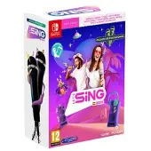 Games Switch Lets Sing 2025 S.v. + 2 Micros Rosa PAL Rosa PAL