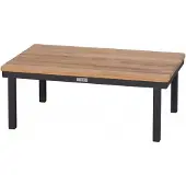 Zebra Hudson Lounge Tisch, klein 77,5x48,5cm mit Teakholzplatte 4025806036356