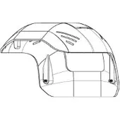 Bosch Security Systems Sunshield for MIC 7100i white