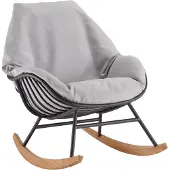 Solpuri Chill Schaukelstuhl Aluminum White