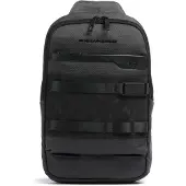 Piquadro FX Modulare Umhängetasche für iPad Schwarz CA6016FX/N