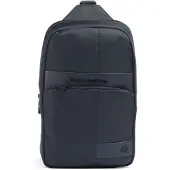 Piquadro Wollem Mono Sling Bag Night Blue