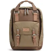 Doughnut Macaroon Euro 16 - Rucksack 38 cm (khaki x camel)