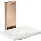 Hansgrohe AXOR Universal Rectangular Seifenschale, Metall, Ablage Glas, 42605