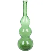 Gilde Bodenvase "Bodenvase bauchig "Balleros" grün", grün, B:33cm H:100cm T:33cm Ø:33cm, Glas, Vasen, Bodenvase