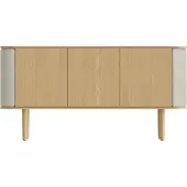 UMAGE - Treasures Sideboard mit 3 Türen, Eiche natur / white sands