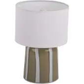 Leitmotiv - Tischleuchte Verano - Tee grün - 13.5x13.5x20cm Tischlampe - Nachttischlampe, Wohnzimmer, Schlafzimmer