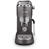 De'Longhi De’Longhi EC885.GY, Espressomaschine, 1 l, Kaffeepad, Gemahlener Kaffee, 1350 W, Grau