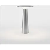 IP44.de IP44 Lix LED-Tischleuchte mit Akku-Silber-ohne Steckernetzteil
