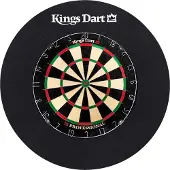 Kings Dart Dart-Set "Profi", Professional (Metallring), Schwarz