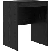 vidaXL Schreibtisch Schwarz Eichen-Optik 60 x 50 x 76 cm