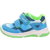Superfit Sneakers "Cooper" in Blau/ Grün/ Weiß | Gr.: 22