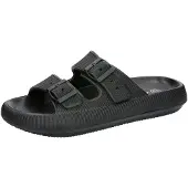 Lico Hawaii Badesandalen in Übergrößen Schwarz [D2C]430109 große Damenschuhe