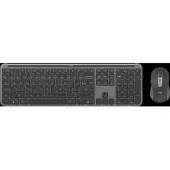 Logitech MK950 Signature Slim Kabellose Tastatur-Maus-Combo QWERTZ Schwarz