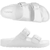 Original Brands HOLSTER Holster Sundreamer Vegane Damen-Pantoletten WEISS 38