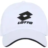 Lotto Baseball Cap , Damen, weiß (hellweiß), 100% Cotton, unifarben, Caps Baseball Cap, - mit hochwertiger Logo-Stickerei