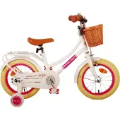 Volare Excellent Kinderfahrrad – Mädchen – 14 Zoll – Weiß