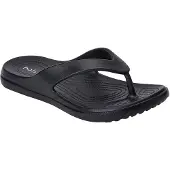 Original Brands HOLSTER Holster Offshore – Uni-Flip-Flops – Vegane EVA-Schaumstoff-Flip-Flops – Podologisch – Schwarz SCHWARZ 38