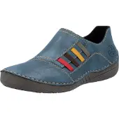 Rieker Slipper Schlupfschuh, Slip-on Sneaker, Halbschuh mit weicher Innensohle