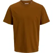 Jack & Jones Dover Kurzarm-t-shirt Braun L Mann Braun L