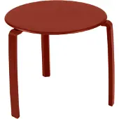 Fermob ALIZE Beistelltisch Aluminium Ø 48 CM - Ockerrot