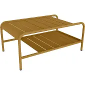 Fermob - Luxembourg niedriger Tisch, 90 x 55 cm, lebkuchen