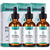 P-Beauty Retinol Serum mit Vitamin E Anti Falten Anti-Aging Gesichtsserum Bio Vegan, 3x 60ml