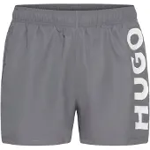 HUGO underwear Badeshorts "ABAS" seitlich mit großem HUGO Logo-Print