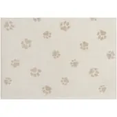 Cawö Gästehandtuch We love Dogs Pfoten Natur/Beige (6er Set)