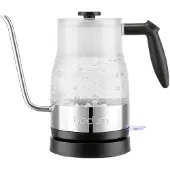 Bodum Wasserkocher Chambord Elektrisch Mit Schwanenhals Transparent 1 L